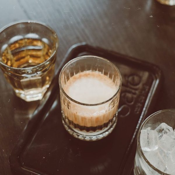 Etched Clear Highball Glass
