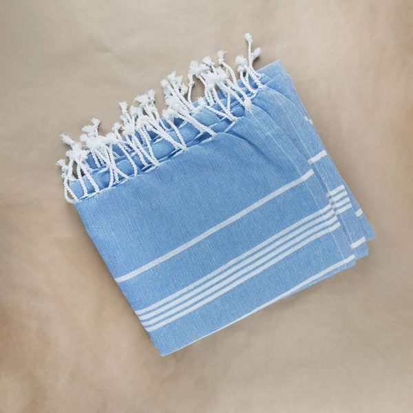 Heavyweight Cotton Indigo Oven Mitt and Pot Holder Set