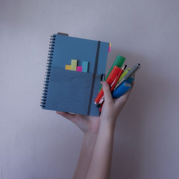 Cloth-Bound Monthly Spreads Gratitude Journal
