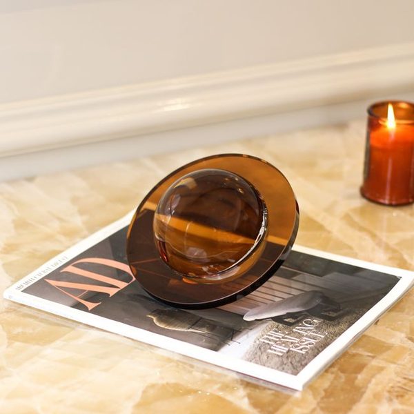 Hand-Cast Coffee Table Vignette