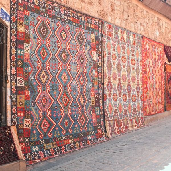 Wool Desert Palette Quilted Wall Piece