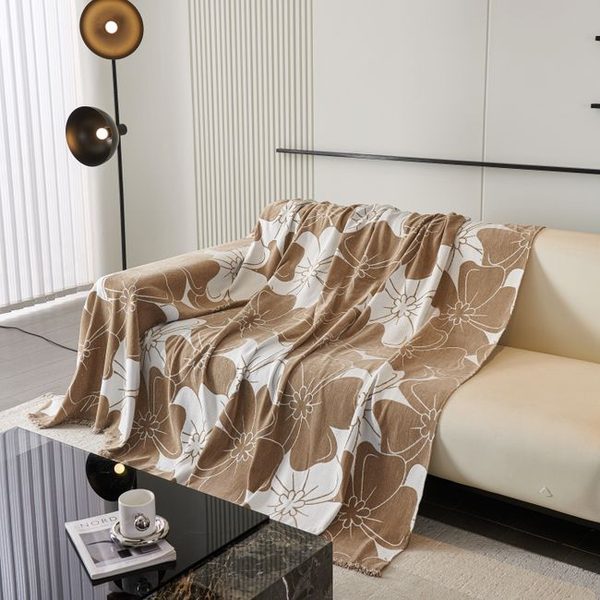 Heavyweight Indigo Herringbone Patchwork Throw