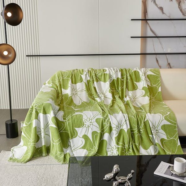 Hand-Quilted Vintage Patchwork Wool Throw