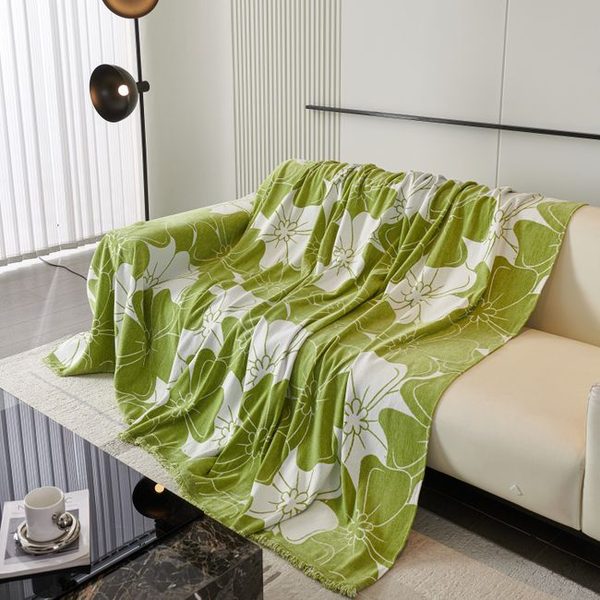 Heirloom Sage Solid Knit Blanket