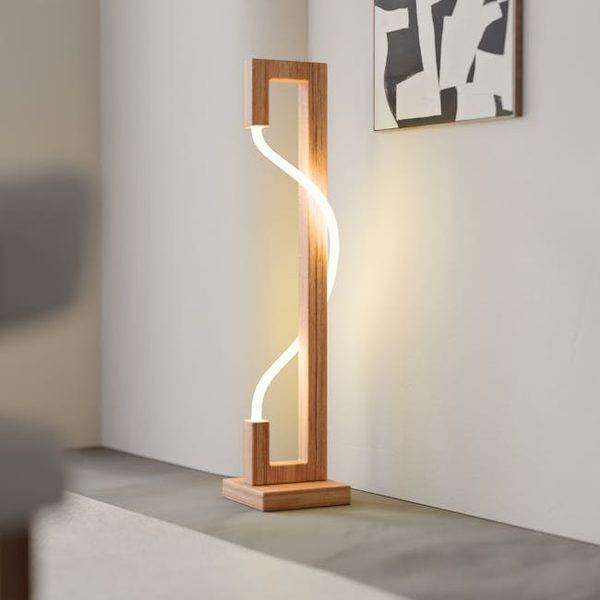 Hand-Turned Wood Sconce