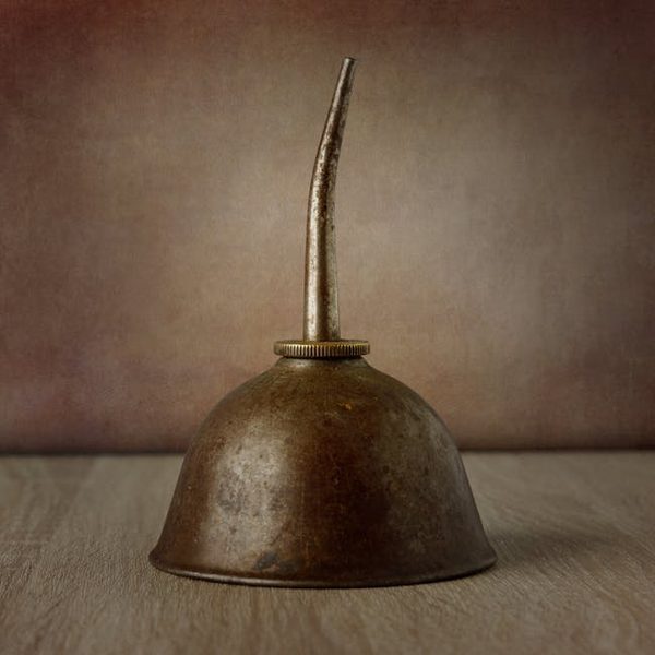 Hand-Stamped Copper Engraved Initials Watering Can