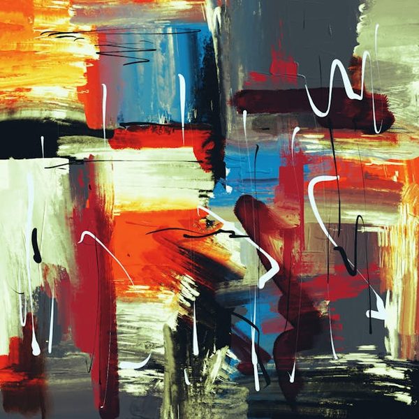 Diptych Acrylic Painting