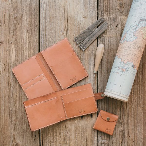 Horween Leather Black Cable Roll