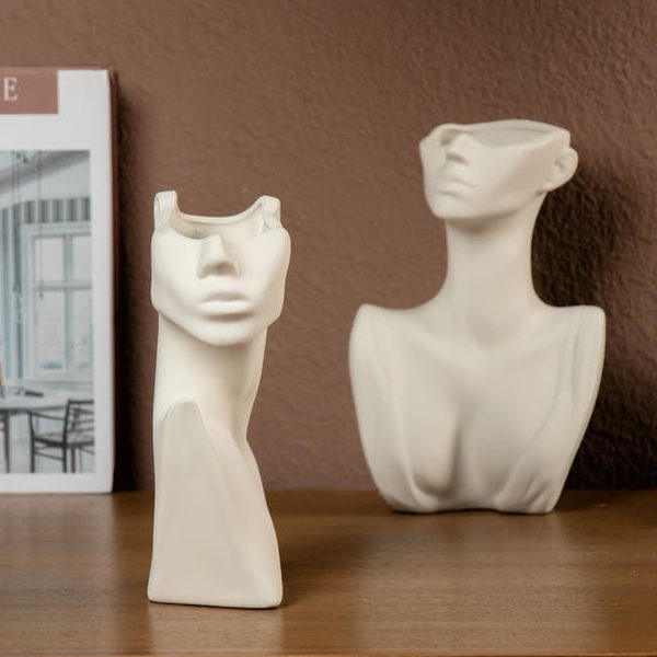 Tabletop Organic Curves Metal Mobile