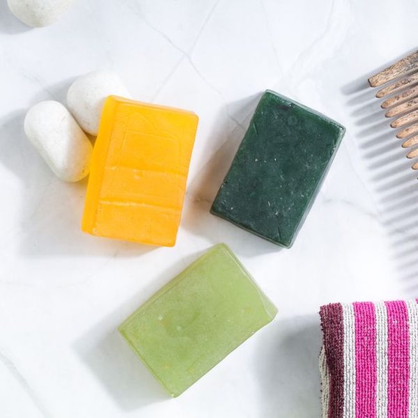 Coconut Oil Base Lavender Rosemary Shampoo Bar